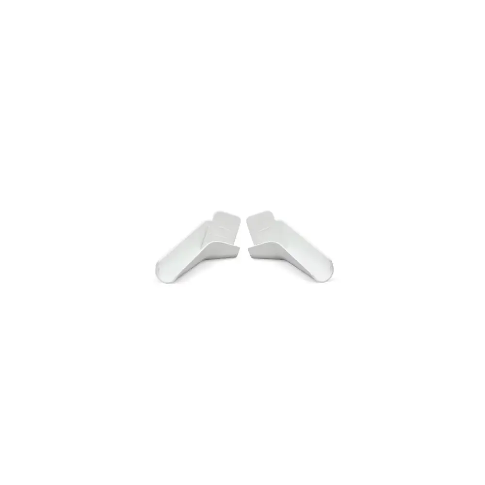 Flexible Long Rain Gutter Spout - Polar White - BBM94172